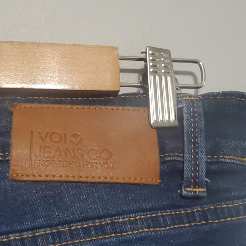 Voi Jeans Mens Size 32 Regular Blue Ripped Holes - Picture 8 of 16